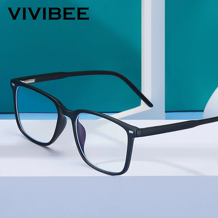 VIVIBEE Vintage Anti Blue Light TR90 Glasses