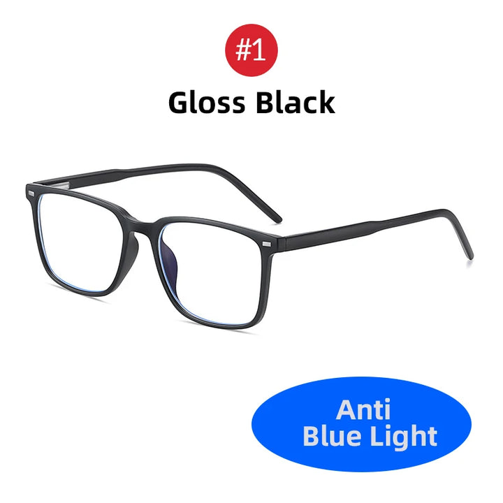 VIVIBEE Vintage Anti Blue Light TR90 Glasses