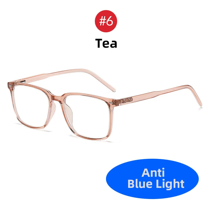 VIVIBEE Vintage Anti Blue Light TR90 Glasses